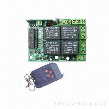 Wireless remote control relay switch